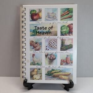 A Taste of Heaven First United Methodist Church Cookbook MOPS Tuckerton NJ